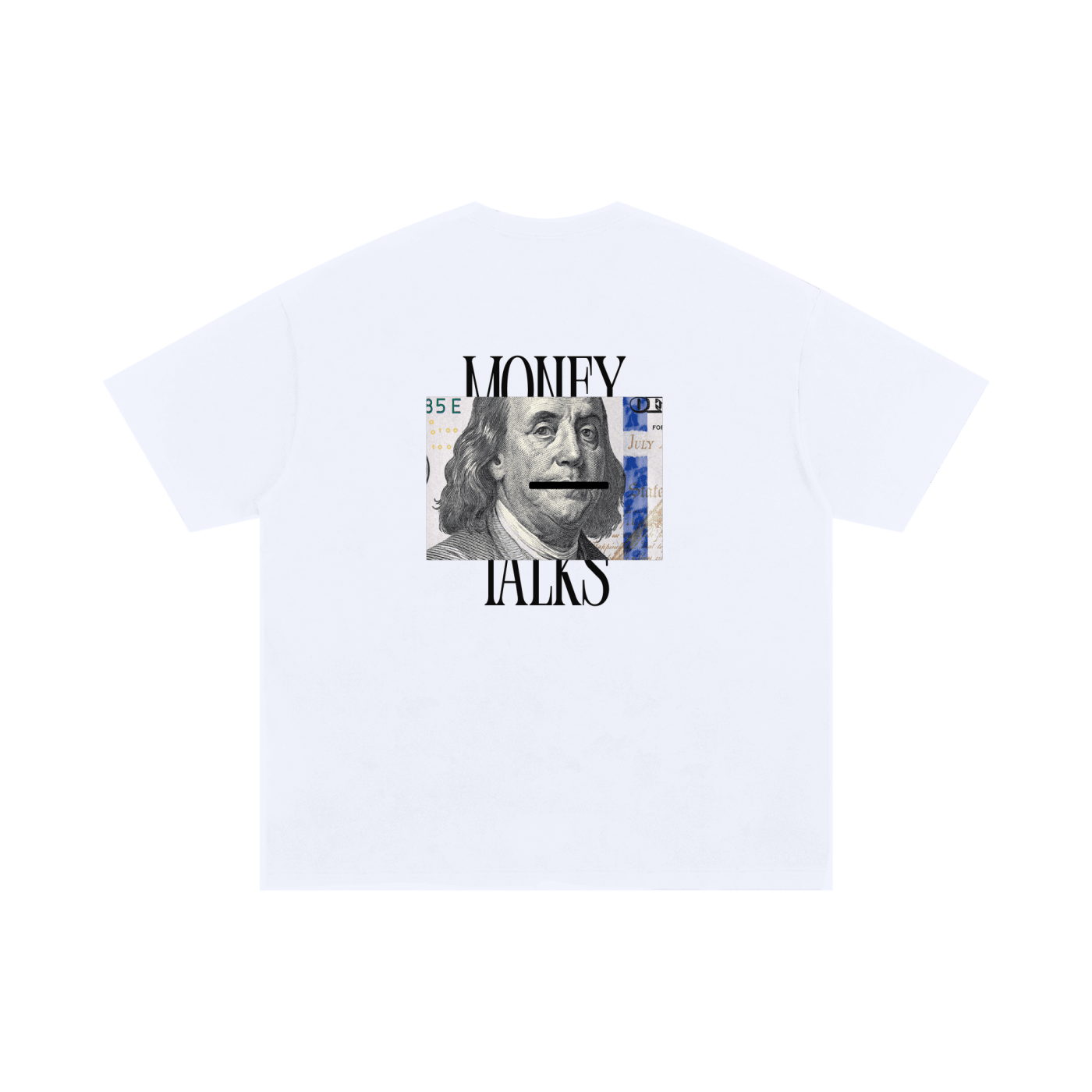 Money Talks T-Shirt – Benjamin Head Graphic Tee | Nheritance Legacy Streetwear - Nheritance