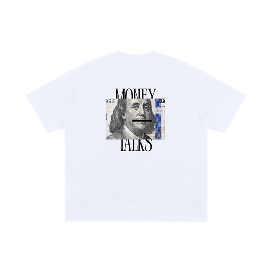 Money Talks T-Shirt – Benjamin Head Graphic Tee | Nheritance Legacy Streetwear - Nheritance