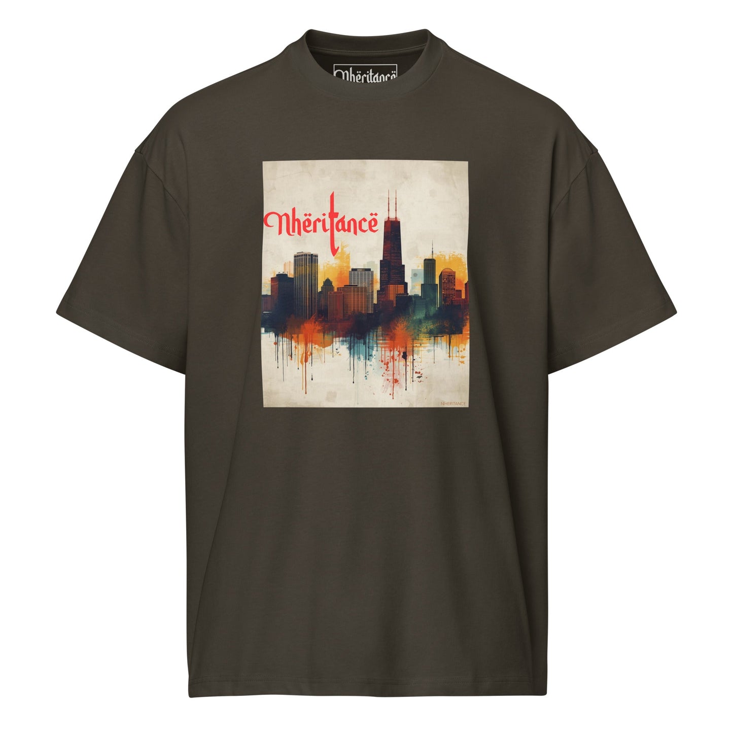 NHERITANCE® Sword Logo T-Shirt | Heritage Chicago Graphic Tee - Nheritance