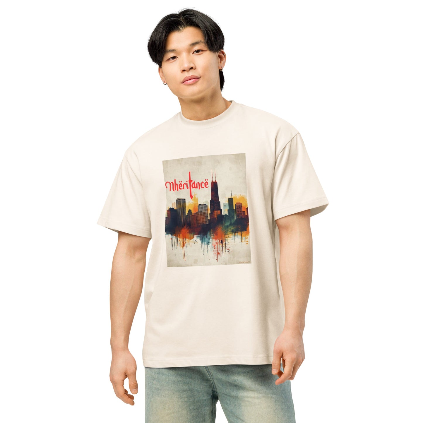 NHERITANCE® Sword Logo T-Shirt | Heritage Chicago Graphic Tee - Nheritance