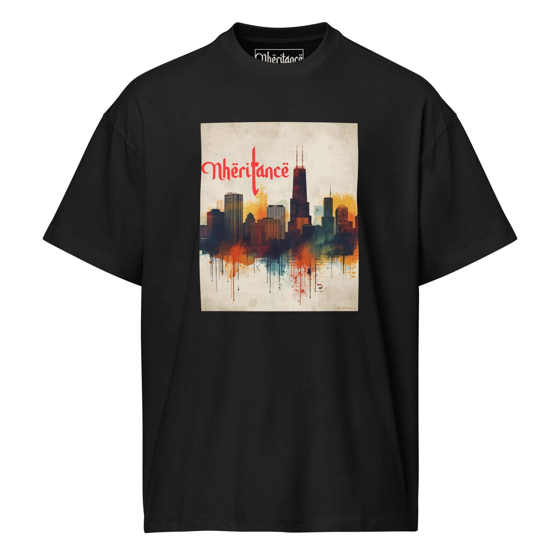 NHERITANCE® Sword Logo T-Shirt | Heritage Chicago Graphic Tee - Nheritance