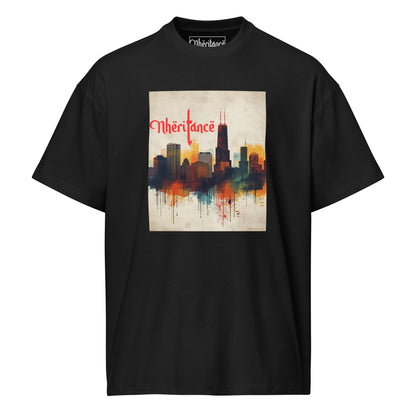 NHERITANCE® Sword Logo T-Shirt | Heritage Chicago Graphic Tee - Nheritance