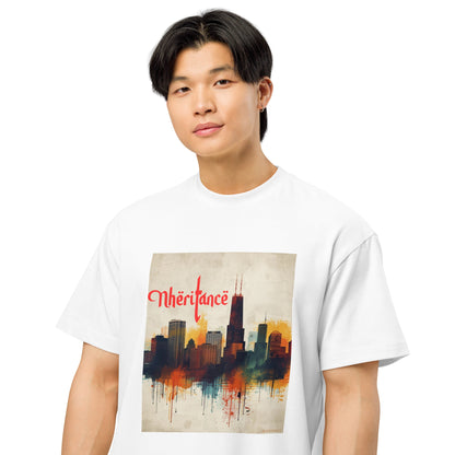 NHERITANCE® Sword Logo T-Shirt | Heritage Chicago Graphic Tee - Nheritance