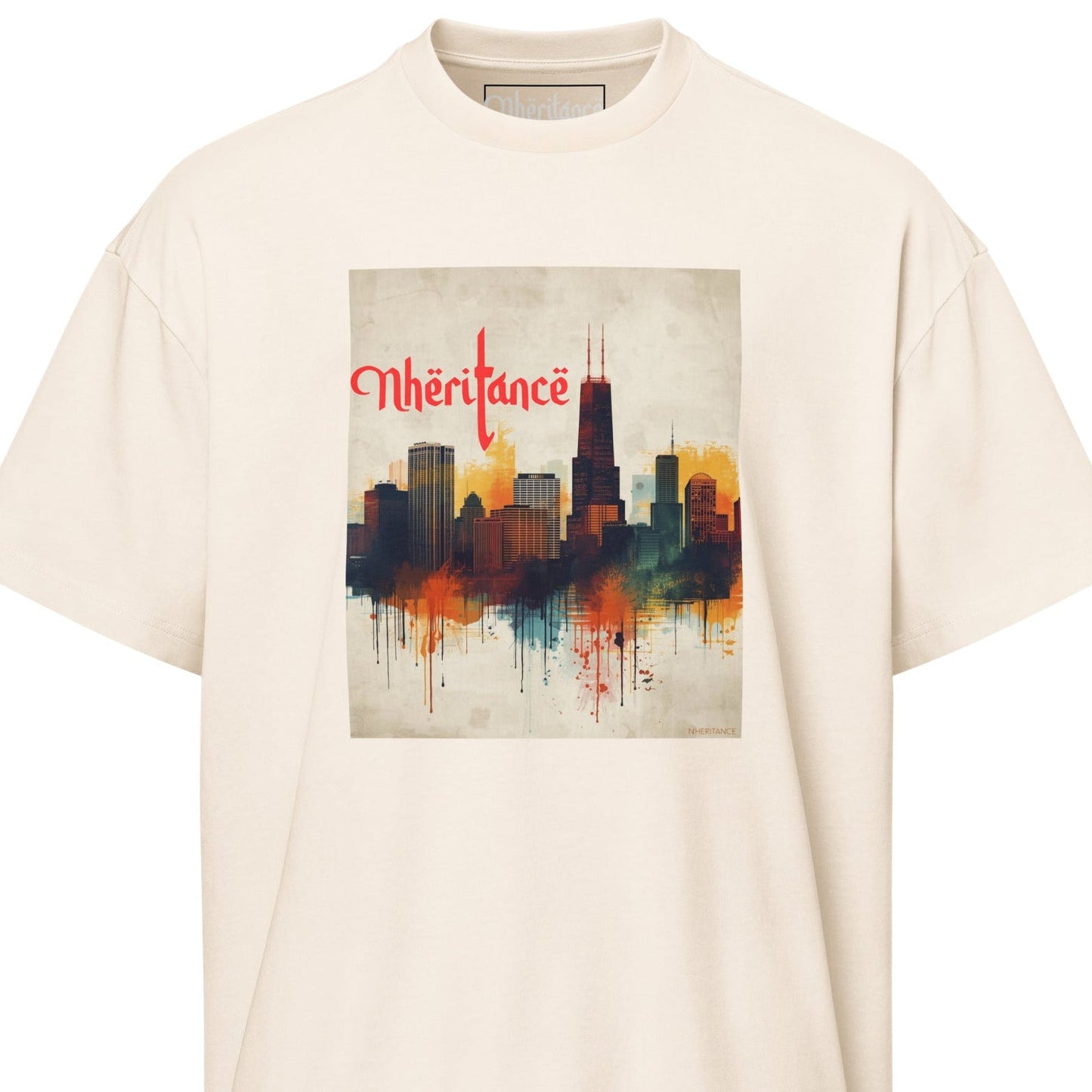 NHERITANCE® Sword Logo T-Shirt | Heritage Chicago Graphic Tee - Nheritance