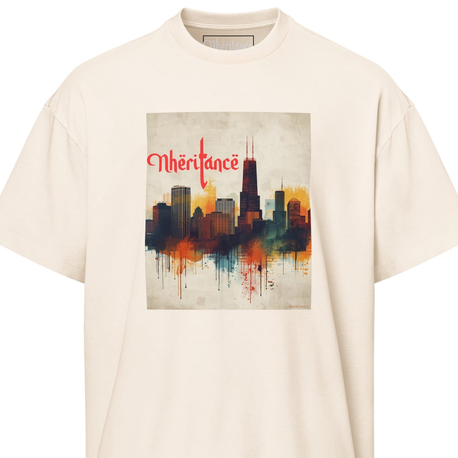 NHERITANCE® Sword Logo T-Shirt | Heritage Chicago Graphic Tee - Nheritance