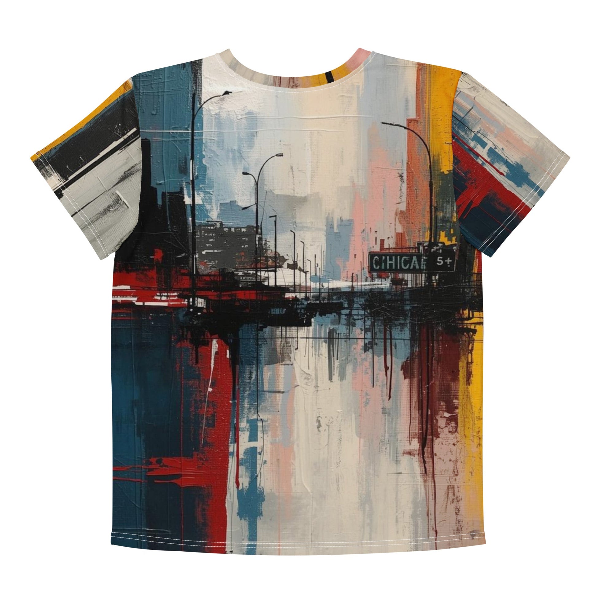 Nheritance Youth Sword T-Shirt – All - Over Artwork Print, Legacy Streetwear Tee - Nheritance